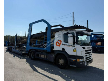 Kamion za prevoz automobila SCANIA P 450