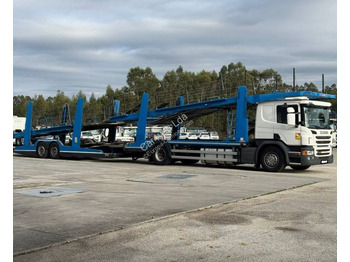 Kamion za prevoz automobila Scania P 450: slika 2
