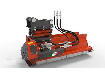 Tarup/ Mulčer novi Boxer Mulcher Boxer EXF600 60 cm hydraulischer Minibagger Bagger Mulcher: slika 3