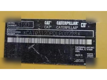 Bager guseničar CATERPILLAR 312D: slika 4