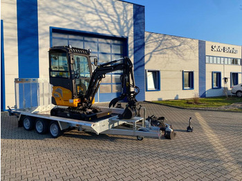 Mini bager, Prikolica Minibagger BK2000NKSR + Tieflader + Zubehör *INKL.19% MWST*BERGER KRAUS*KUBOTA* KLIMA*SCHWENKARM*VERSTELLFAHRWERK*: slika 4