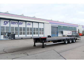 Niska poluprikolica za prevoz novi Kässbohrer K.SPJ3 / JUMBO PLATTFORM / BPW /LIFT/ CONTAINER: slika 3