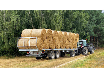 Platformska prikolica za farmu novi Cynkomet Ballentransportwagen / Bale platform / Remorque pour balles / Rimorchio per balle / Przyczepa do przewozu bel: slika 5