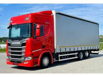 Kamion sa ceradom SCANIA R410 / FIRANKA / 21 EUROPALET / 8.5 M DŁUGOŚCI / 6x2 / PODWIESZA: slika 2
