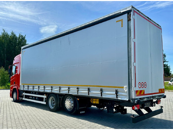 Kamion sa ceradom SCANIA R410 / FIRANKA / 21 EUROPALET / 8.5 M DŁUGOŚCI / 6x2 / PODWIESZA: slika 3