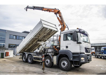 Istovarivač, Kamion sa dizalicom MAN TGS 35.400+TEREX 16T/2: slika 2
