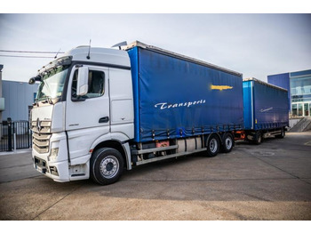 Kamion sa ceradom MERCEDES-BENZ Actros 2548