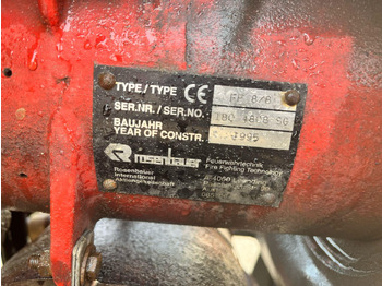 Pumpa za vodu Rosenbauer FP 8/8: slika 2