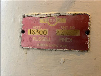 Oprema za prehrambenu industriju Russell Finex 16300 Vibratory sieve: slika 5
