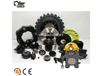 Kvačilo i delovi novi 1615-6826-00 Atlas copco air compressor rubber coupling1615682600: slika 2