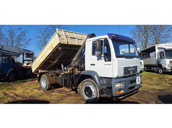 Istovarivač, Kamion sa dizalicom MAN TGM 18.220 4x2 3.S-Kipper mit Kran: slika 4