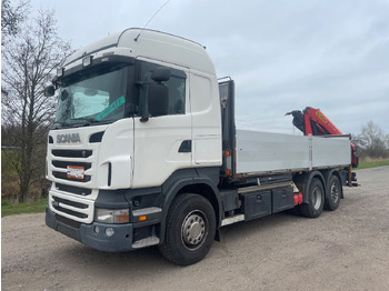 Kamion sa tovarnim sandukom SCANIA R 480