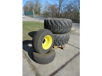 Kompletan točak za Mali traktor John Deere 5515V NOKIAN 550/60R22.5 + Voor Banden + Velg: slika 2