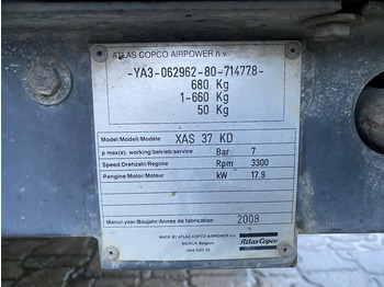 Atlas-Copco XAS 37 kd NVT Atlas-Copco XAS 37 kd NVT: slika 5