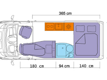 Kamp kombi novi Bravia Mobil Swan 599 Edition 30 PEUGEOT BOXER, EURO 6.4: slika 3