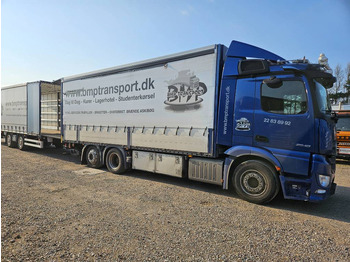 Kamion sa ceradom MERCEDES-BENZ Actros 2540
