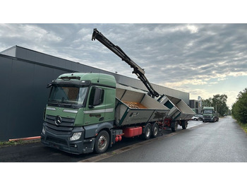 Mercedes-Benz 2545 6x2 Euro6 2-Seiten-Kipper ATLAS 145 KRAN  Mercedes-Benz 2545 6x2 Euro6 2-Seiten-Kipper ATLAS 145 KRAN: slika 1