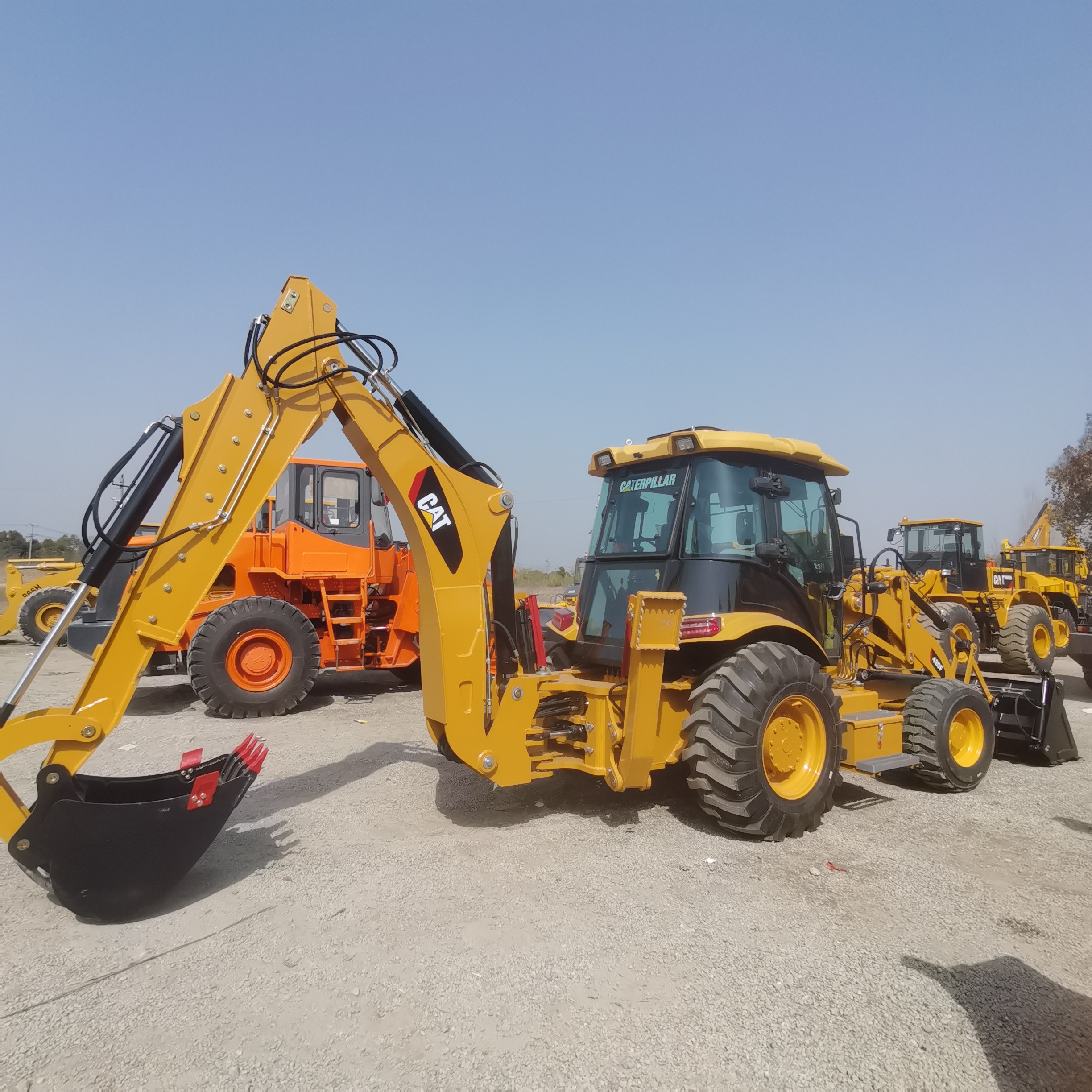 Bager utovarivač CATERPILLAR 420F