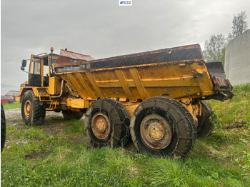 Zglobni kiper 1987 Volvo A20 6x4 dump truck w/ white plates. WATCH VIDEO.: slika 2