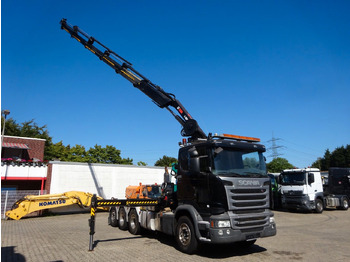Kamion sa hidrauličnom kukom SCANIA R 490