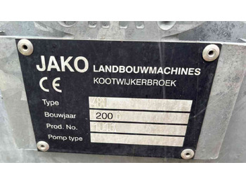 Deponator gnojnice Jako ZBM 480 Zodebemester graslandbemester injecteur mestverwerking: slika 4