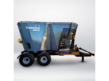 Prikolica za mešanje stočne hrane