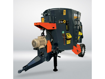 Prikolica za mešanje stočne hrane