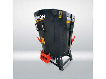 Prikolica za mešanje stočne hrane