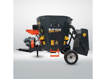 Prikolica za mešanje stočne hrane