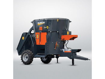 Prikolica za mešanje stočne hrane