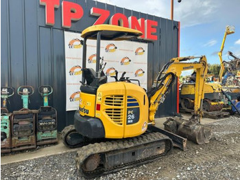 Mini bager Komatsu PC26MR-3 à 19900€ HT: slika 5 Mini bager Komatsu PC26MR-3 à 19900€ HT: slika 5