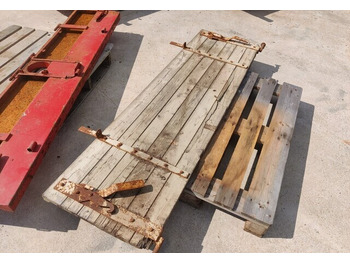 Karoserija i eksterijer za Traktorska prikolica za farmu/ Kiper Peräkärryn laita - K 54cm - L 195cm - puinen: slika 3