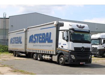 Kamion sa ceradom MERCEDES-BENZ Actros 2542