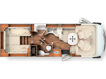 Integrisani kamper Carthago chic c-line superior I 4.9 LE L *MJ 2025*Navi*: slika 2