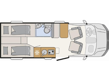 Poluintegrisani kamper Dethleffs Globebus Performance 4x4 T 46 *MJ 26*AHK*Frontbü: slika 2