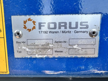 Industrijski šreder Eggersmann Forus SE 250: slika 2