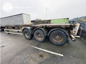 Poluprikolica za prevoz kontejnera/ Poluprikolica sa promenjivim sandukom