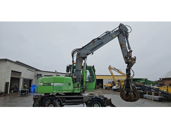 Bager točkaš Koparka kołowa Liebherr A 316 Litronic chwytak podpory pług: slika 4