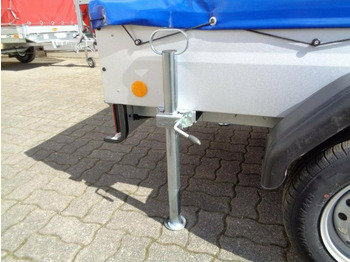 Prikolica za automobil PKW Anhänger, 750 kg, Flachplane, Stützen, 100 km/h: slika 5