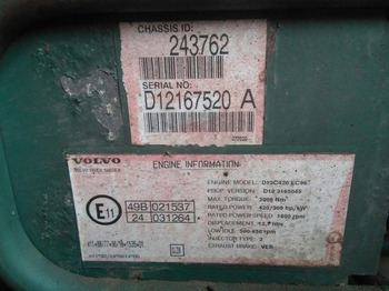 Motor za Kamion Volvo D12C Volvo FH 12: slika 4 Motor za Kamion Volvo D12C Volvo FH 12: slika 4