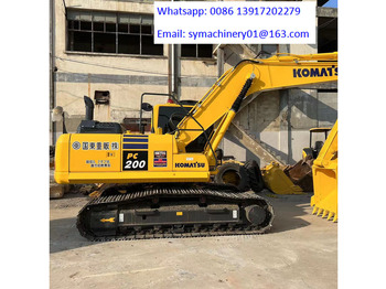 Bager guseničar KOMATSU PC200-8
