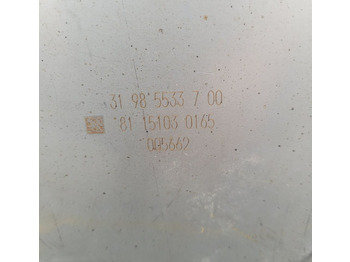 Prigušivač/ Izduvni sistem za Kamion OSLONA DEKIEL KATALIZATORA MAN TGX TG3 81.15103.0165: slika 2 Prigušivač/ Izduvni sistem za Kamion OSLONA DEKIEL KATALIZATORA MAN TGX TG3 81.15103.0165: slika 2