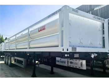 Poluprikolica cisterna za prevoz gasa novi TITAN CNG Tanker Trailer for Sale In Taiwan: slika 2