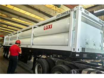 Poluprikolica cisterna za prevoz gasa novi TITAN CNG Tanker Trailer for Sale In Taiwan: slika 3