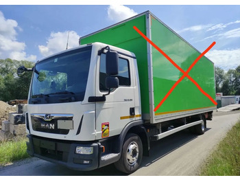 Kamion sa golom šasijom i zatvorenom kabinom MAN TGL 12.180