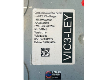 Upravljačka jedinica za Kamion DAF Control Unit VIC3-LEY used: slika 2 Upravljačka jedinica za Kamion DAF Control Unit VIC3-LEY used: slika 2