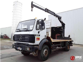 Kamion sa tovarnim sandukom, Kamion sa dizalicom Mercedes-Benz SK 1831 hiab 090 lames: slika 3