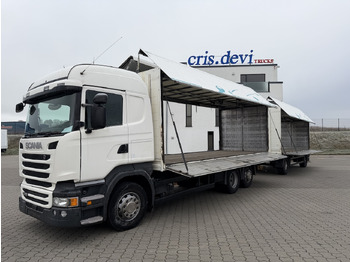 Kamion sa zatvorenim sandukom SCANIA R 450