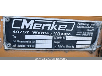 Prikolica za prevoz stoke Menke-Janzen Menke 2 Stock  Vollalu 8 m Hubdach Viehanhänger: slika 4
