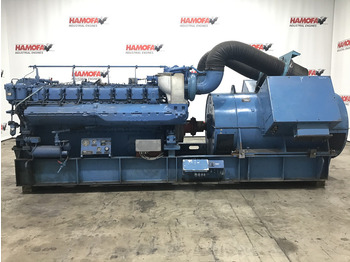 Set generatora MTU 16V396 GENERATOR AEG 1875KVA USED: slika 2